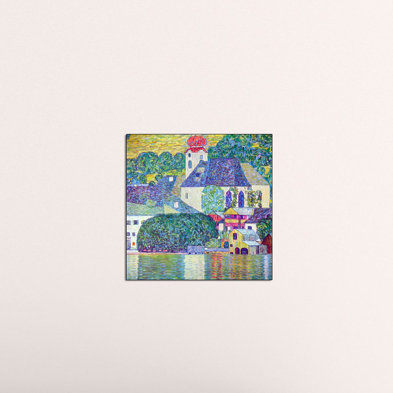 Gustav Klimt - Wrapped Canvas Painting, 50cm H x 50cm W x 1.8cm D