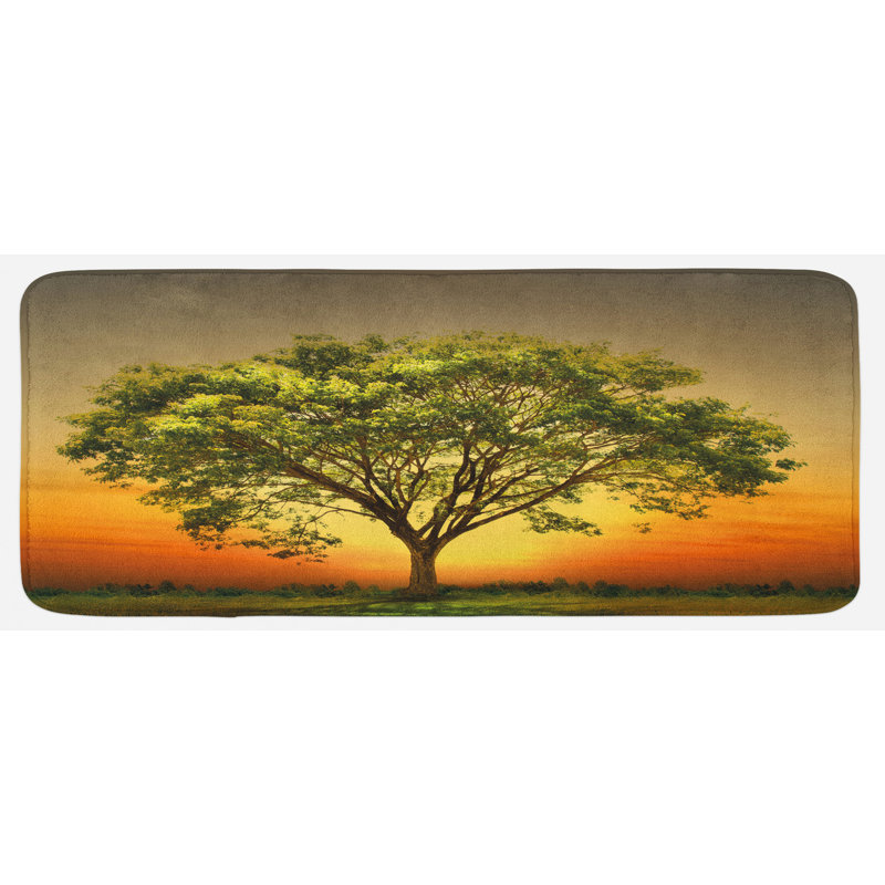 Tapis de cuisine paysage