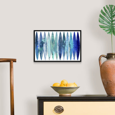 " Abstract Surfboards Blues " by David Moore