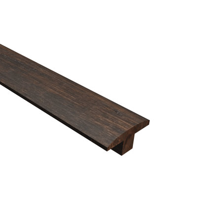 Bamboo 0.63"" Thick x 2.13"" Wide x 72"" Length T-Molding -  Victoria Home, 7103005319