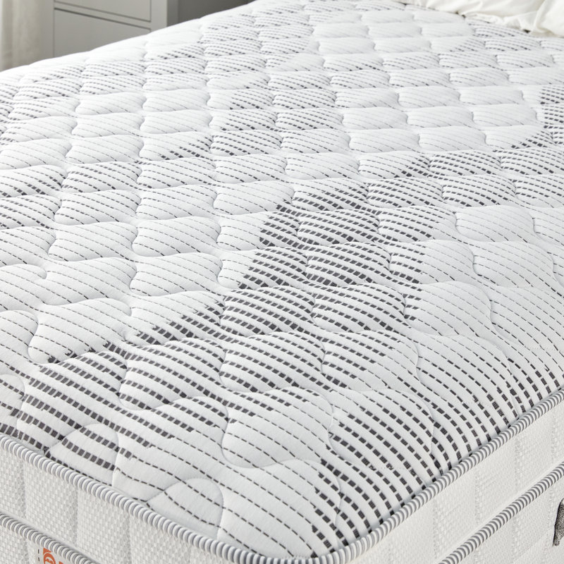 Brayden Studio Medium Firm 1000 Pocket Sprung Mattress Plush Top , Super King (6')