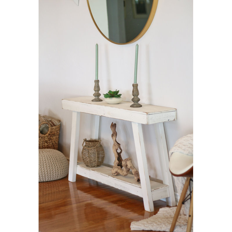 Altamease 46'' Solid Wood Console Table