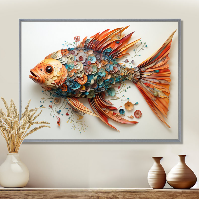 Baleine de pêche Braelei II - impression, 30" H x 40" W, Encadrement argenté