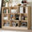 Presly 3  Tier Cube Bookcase Modern Bookshelf with 10 Cubes-627202053-627202050