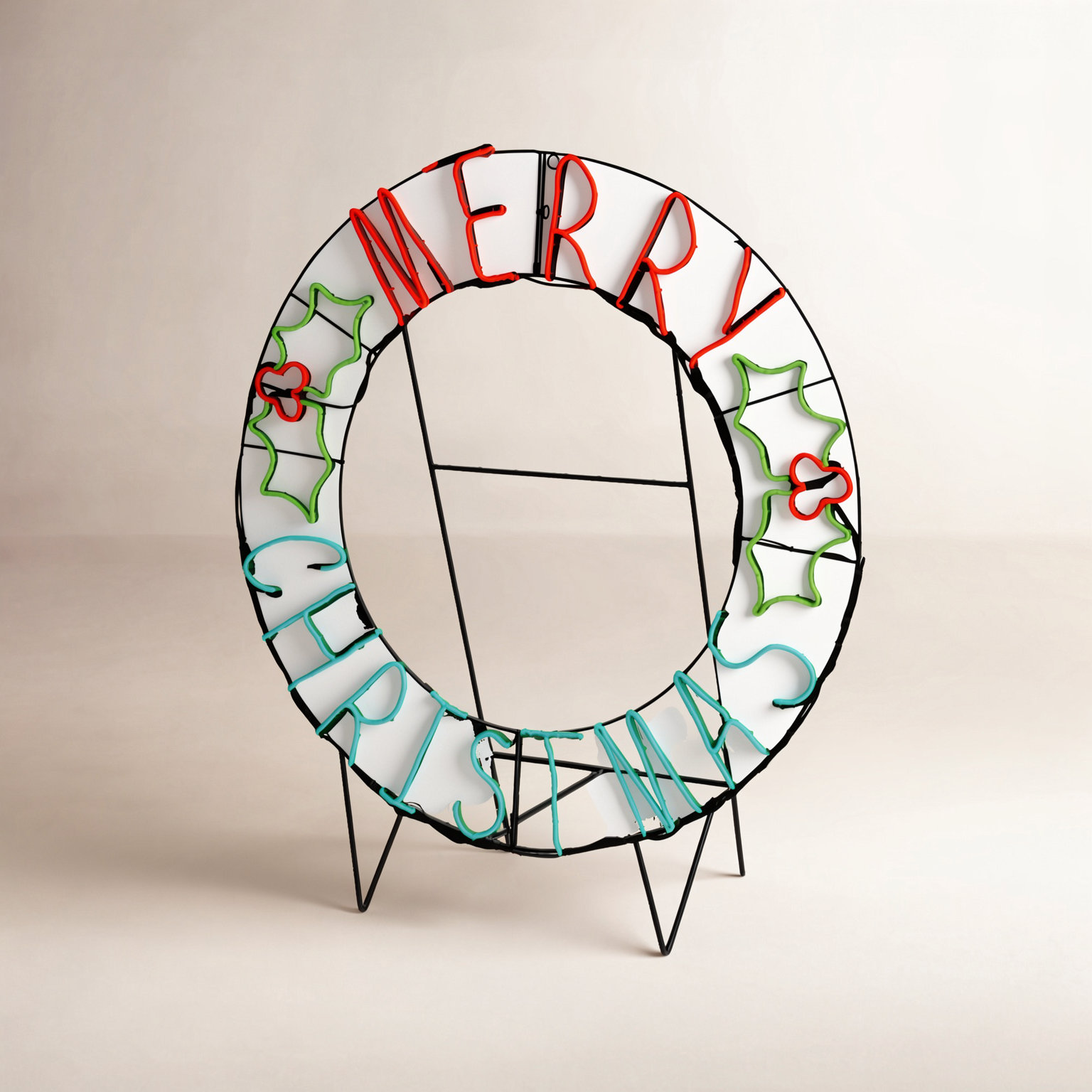 Merry Christmas Lighted Display
