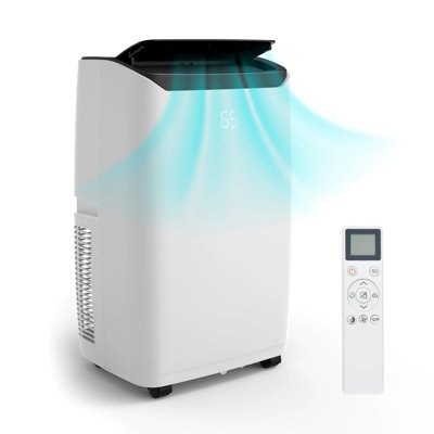 Zstar 14000 BTU Portable Air Conditioner with Dehumidifier Function and Fan