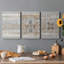 Tapisserie Traders I - ensemble de 3 toiles tendues-1255806751