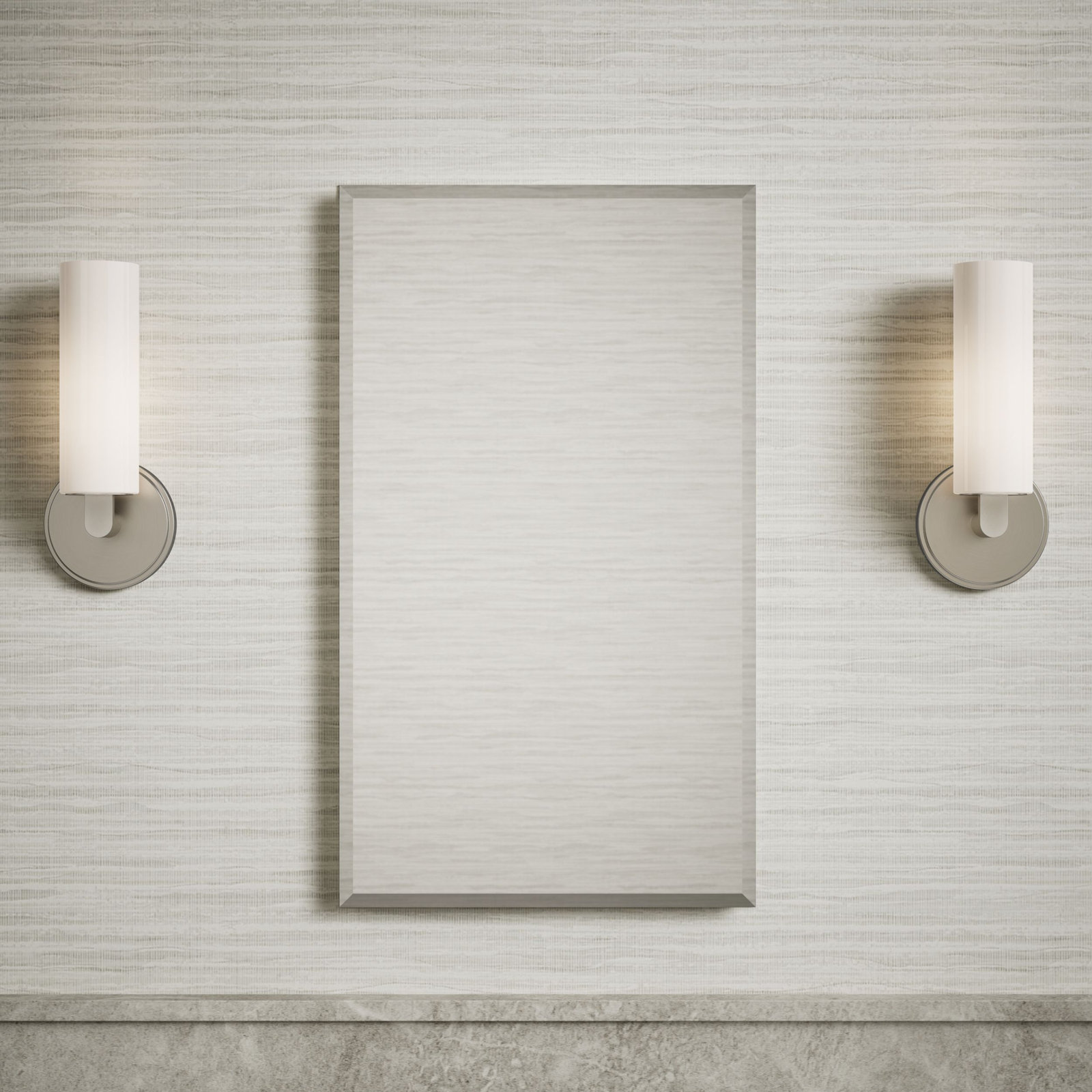CLC Recessed Aluminum Medicine Cabinet, 26" H x 15" W x 4.81" D