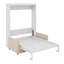 Grand lit escamotable avec coussin-121087764