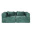 Convertible pliable foncé 2 places, compression sans os avec chenille pour ami, soirée cinéma, sans assemblage, salon de bureau-1501094620