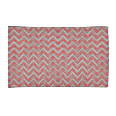 Chenille Chevron Indoor Rug