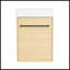 Meuble-lavabo flottant mural avec lavabo en céramique et armoire à fermeture en douceur, parfait pour les petites salles de bain