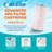 Hurricane 2 Pack Advanced Spa Filter Cartridge for PWWDFX75, C-6375, and FC-1226