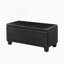 Grand ensemble de repose-pieds avec rangement, repose-pieds combiné 3 en 1, repose-pieds en lin-1514292811