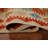 Orange Kilim Wool Area Rug 3x5