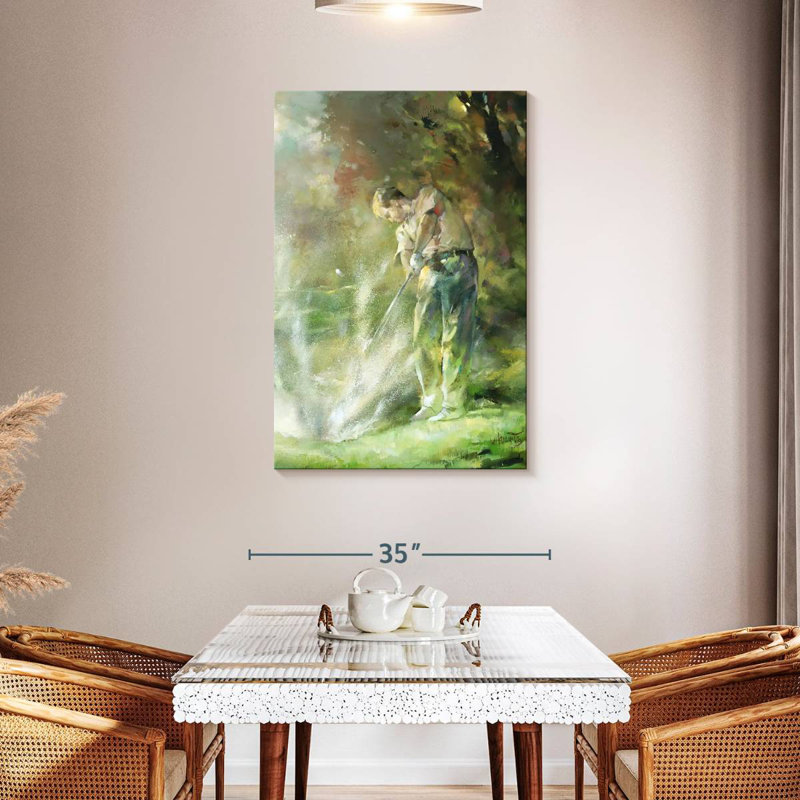 Sireci A Perfect Strike, 45" H x 30" W
