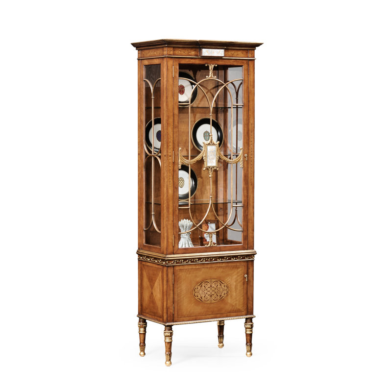 Versailles Lighted Curio Cabinet