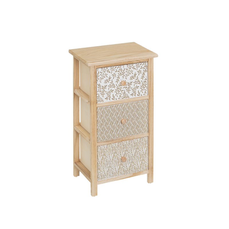 Murtaugh 3 Drawer Storage Drawer