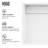 Montauk 23" L x 15" W x 5" H Rectangular White Matte Stone™ Vessel Bathroom Sink with 11" H Faucet
