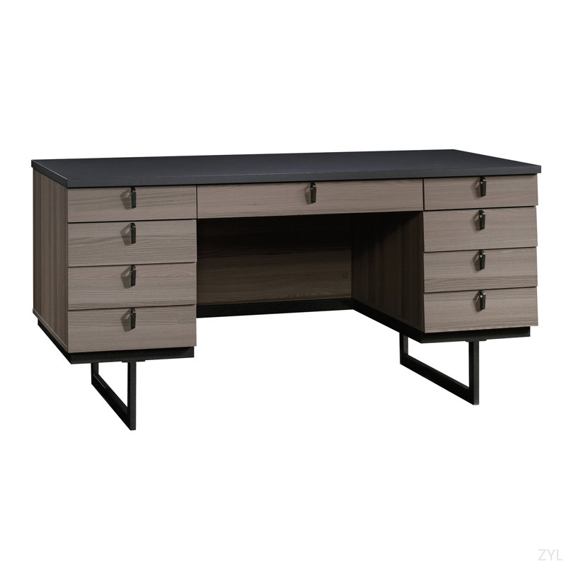 Bureau de direction, finition brune