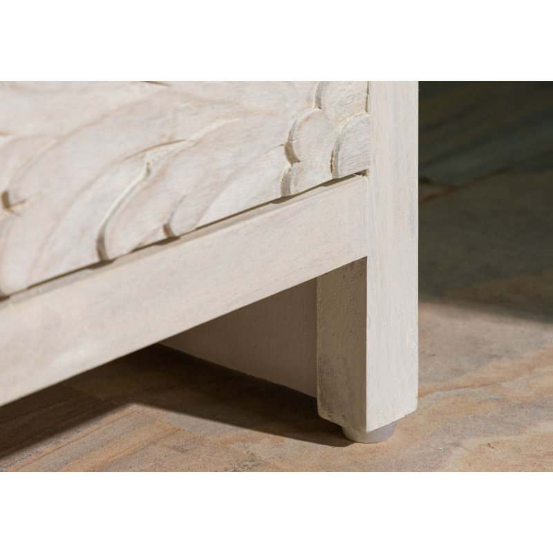 Kashmir Solid Wood 80cm W 3 - Drawer Chest of Drawers