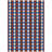 Machine Washable Indoor/Outdoor Chantille ACN2754 Americana Rug-583651596