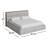 Berkeley Upholstered Platform Bed-1077175739