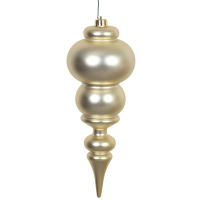 14" Finial Christmas Ornament