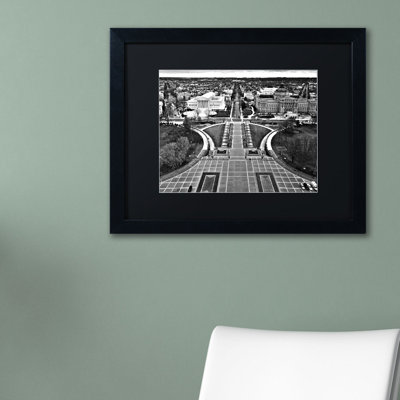 "Messerly" Washington, DC "par CATeyes, reproduction de photo encadrée