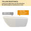 Baignoire autoportante en acrylique ovale de 59 po x 29,5 po avec égouttoir escamotable chromé avec trop-plein Chrome