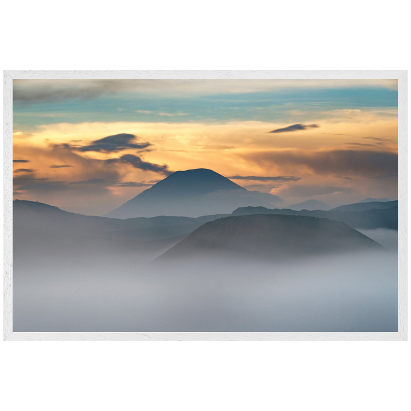 Brusly Single Picture Frame Print, 76cm H x 114cm W x 4cm D, White Framed