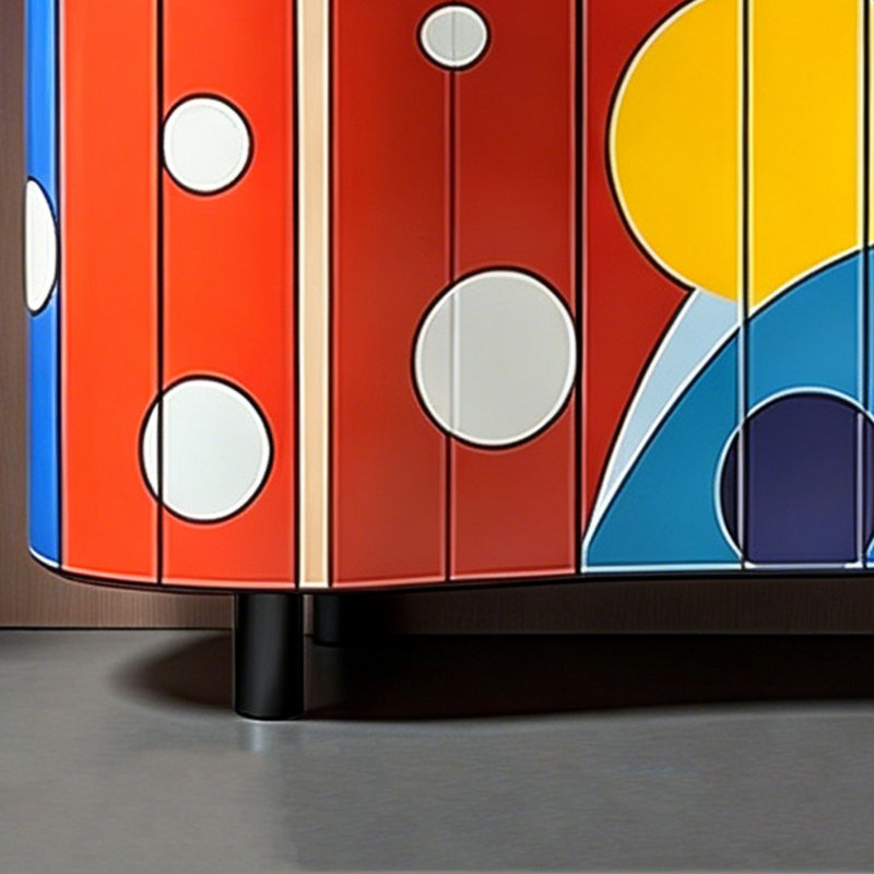 Buffet rétro et sophistiqué, 31.5" H x 78.74" W x 15.75" D