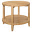Ensemble de table basse et de table ronde 3 pièces Elliott Maple