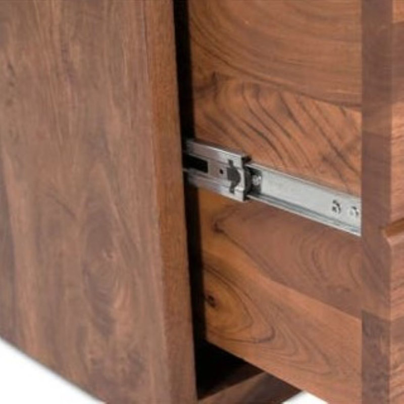 Madagascar 1 - Drawer Solid Wood Nightstand