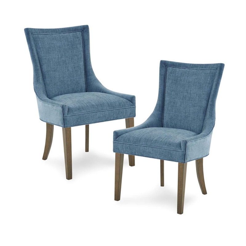 Chaise de salle à manger (ensemble de 2), Bleu