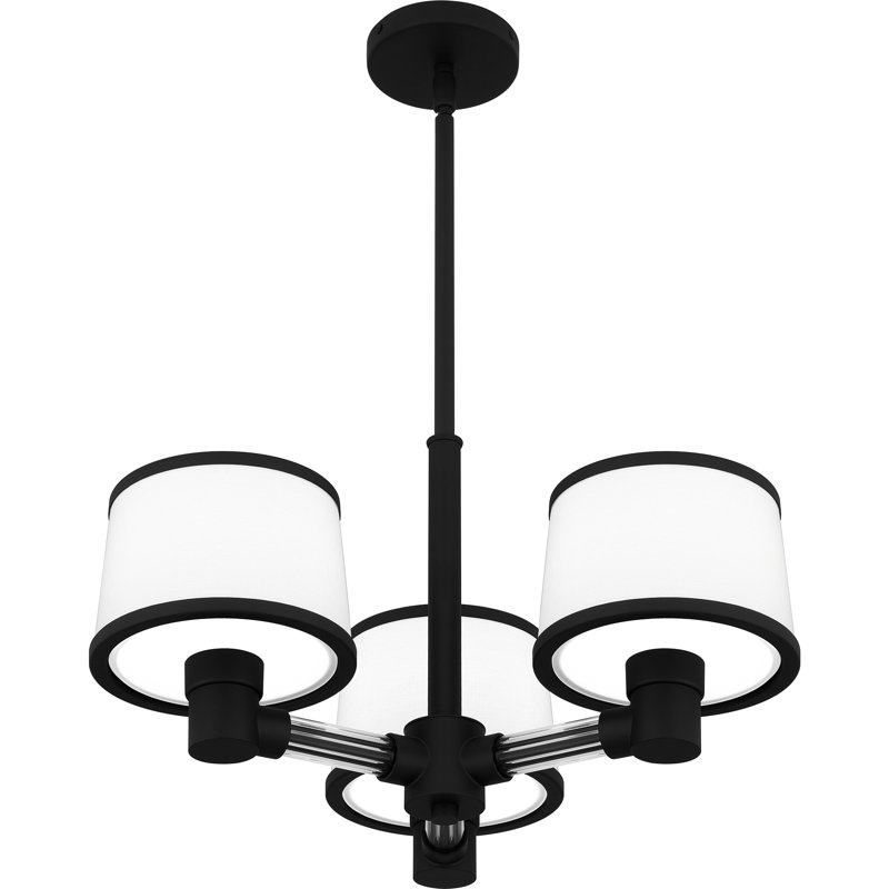 Kimiyo 3 - Light Dimmable Drum Chandelier