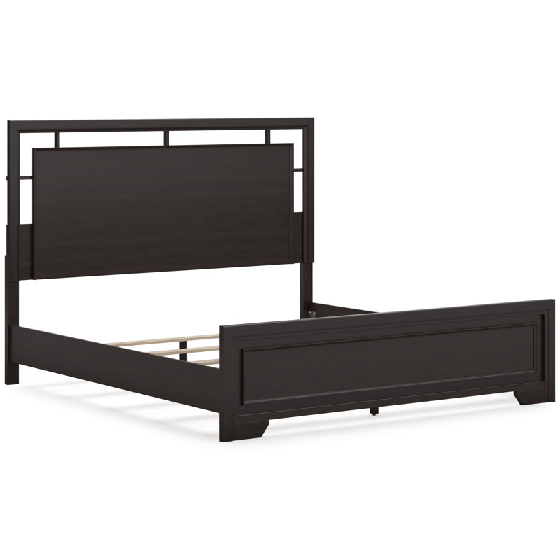 Covetown California King Panel Bed, Dresser and Mirror