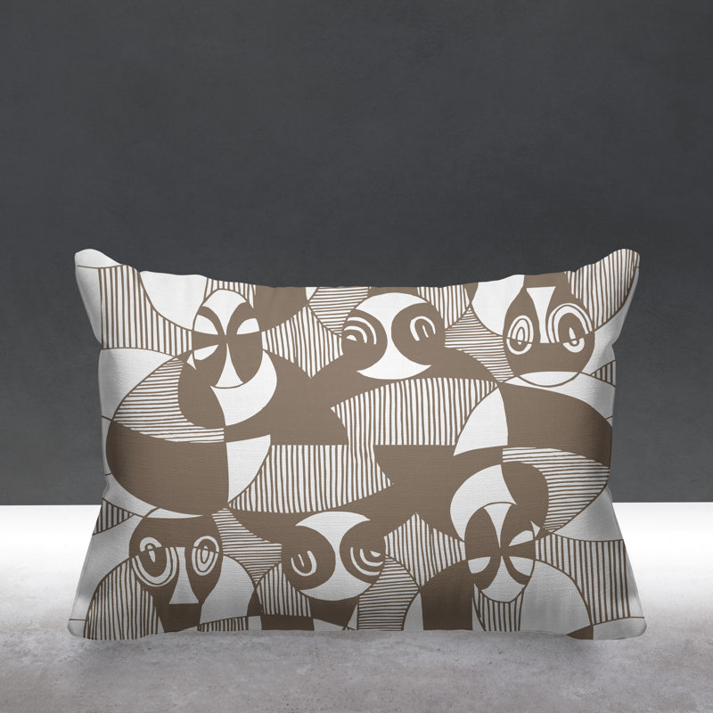 Housse de coussin d'extérieur et insert, Ombre