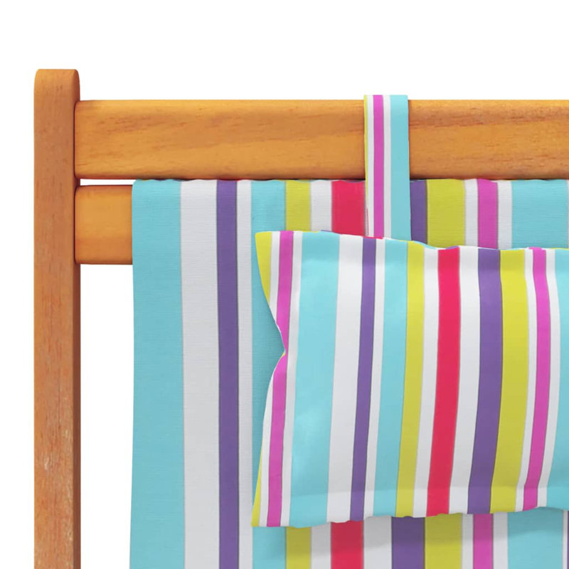 Ensemble de chaises pliantes en tissu pour camping / plage Changaris