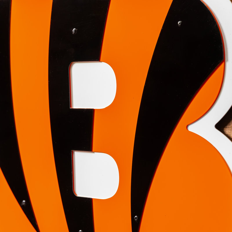Art mural en métal Cincinnati Bengals