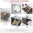 Completo Stylish Dual-Mount 30" Double-Bowl Stainless Steel Workstation Kitchen Sink
