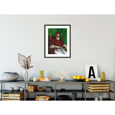 Pope Julius II by Raphael -Framed Giclee Print