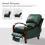 Fauteuil inclinable standard en cuir véritable Hardge-248566293