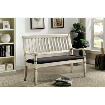 Gyra Polyester Upholstered Bench