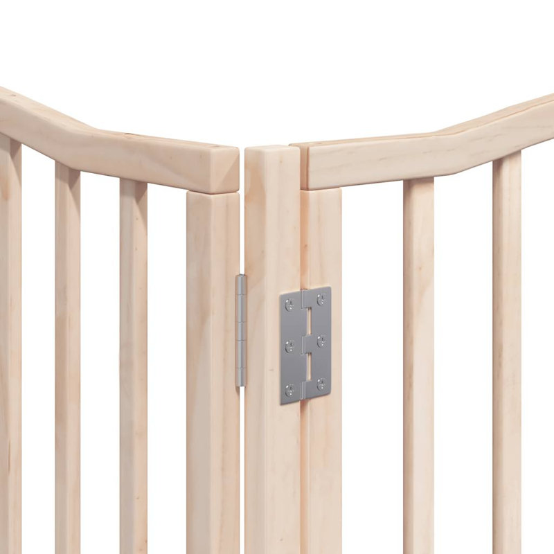 Deance Solid Wood Dog House Door, Beige, 60cm H x 480cm W x 2cm D