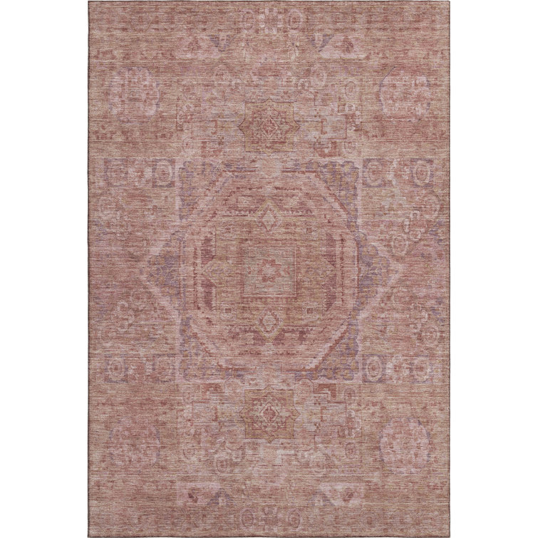Premium Machine Washable Lubbers AMF1743 Global Rug