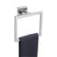 Ensemble d'accessoires de salle de bain mural 2 pièces avec anneau à serviette et barre à serviettes en nickel brossé-121793996