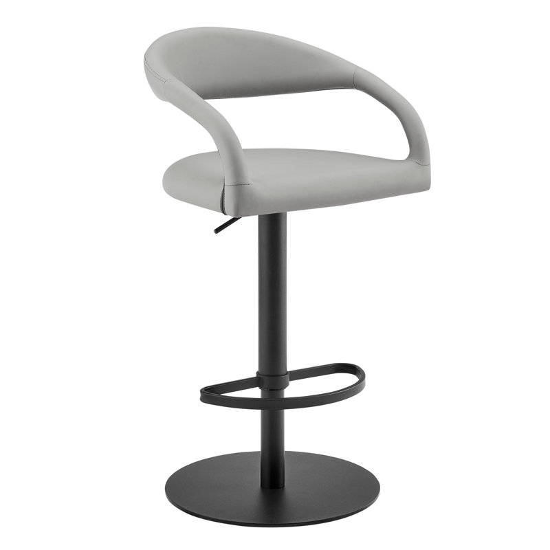 Tabouret de bar Marlow, Gris clair