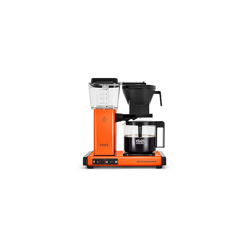 Technivorm Moccamaster 53947 KBGV Select 10-Cup Coffee Maker, Orange, Orange