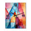 Glam Orange Beige Collage I - Horloges murales tendance-99632220
